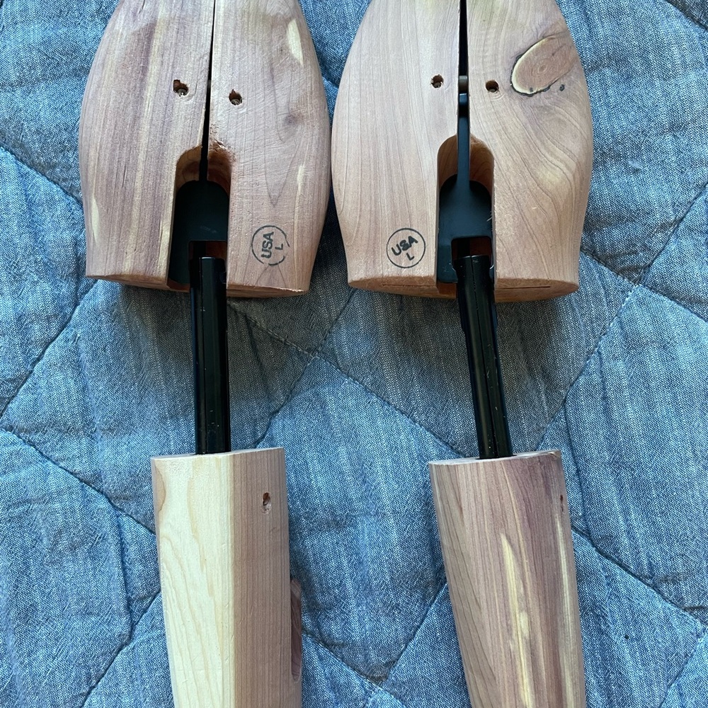 Allen Edmonds cedar shoe trees size large NWOT